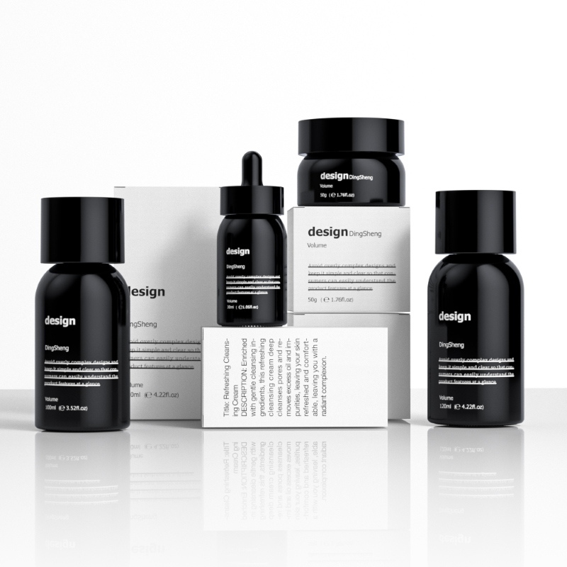 Hot selling skincare set bottle