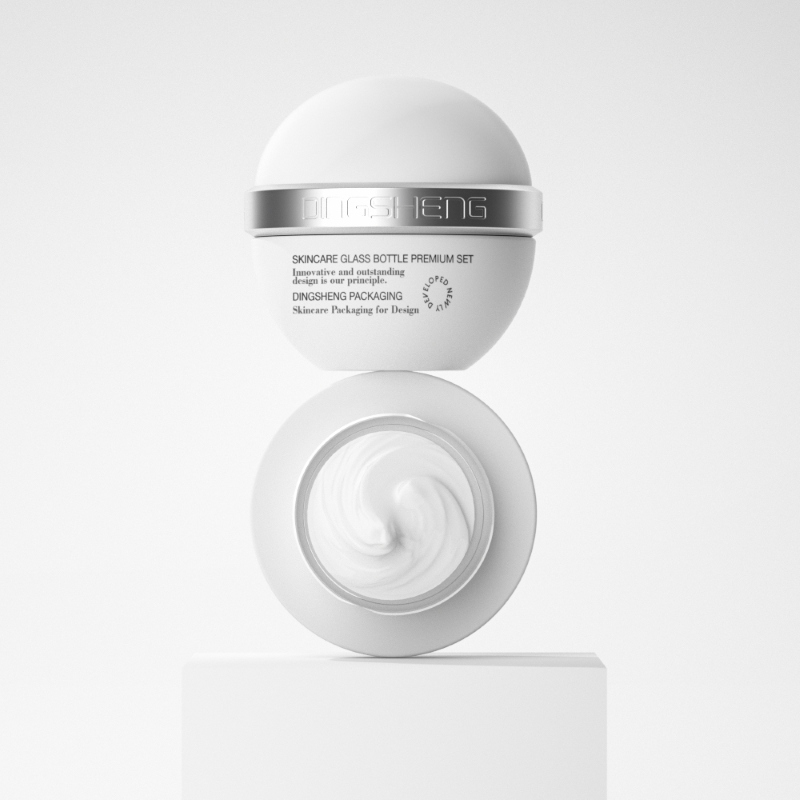 50g round cosmetic glass jar