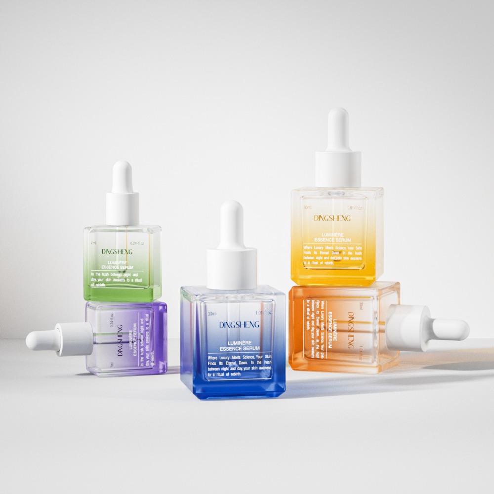 30ml/7ml Cosmetic glass bottles