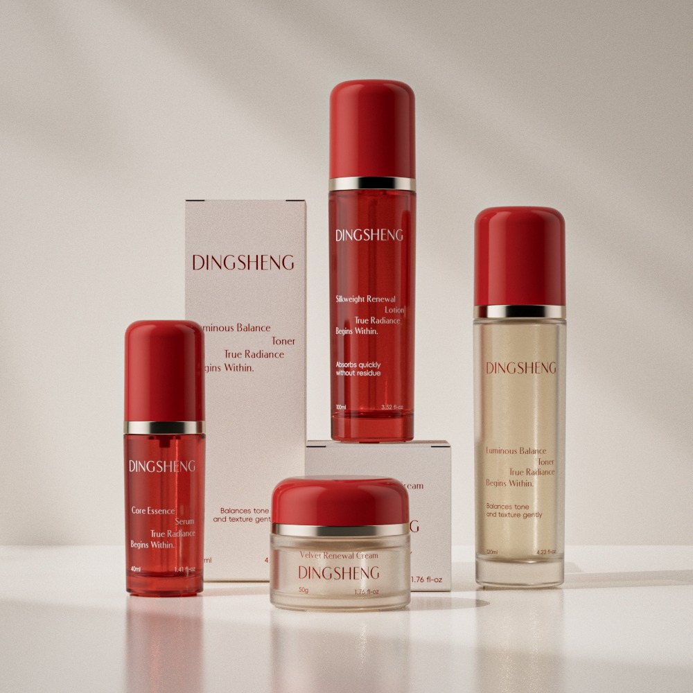 Tone Cosmetic glass bottles
