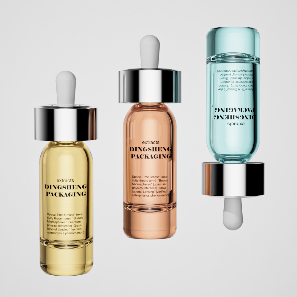Essence Cosmetic glass bottles