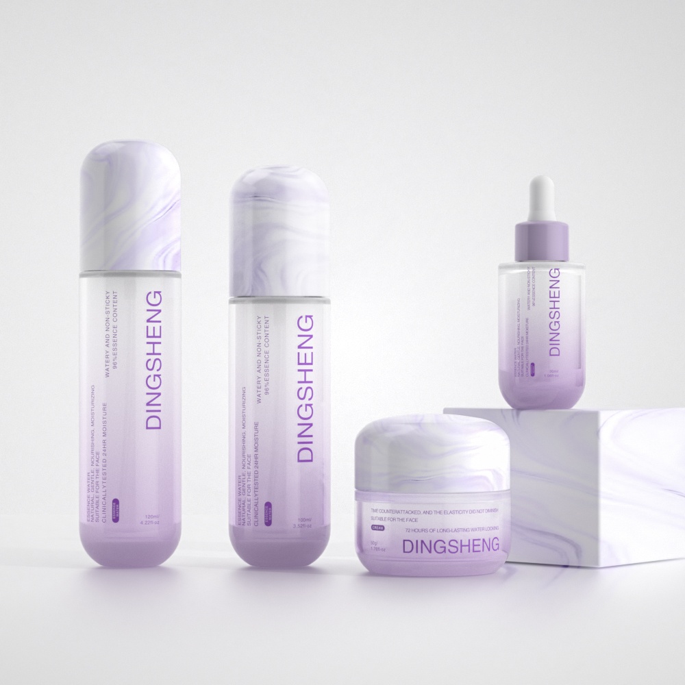 Cosmetics Glass Bottle Set