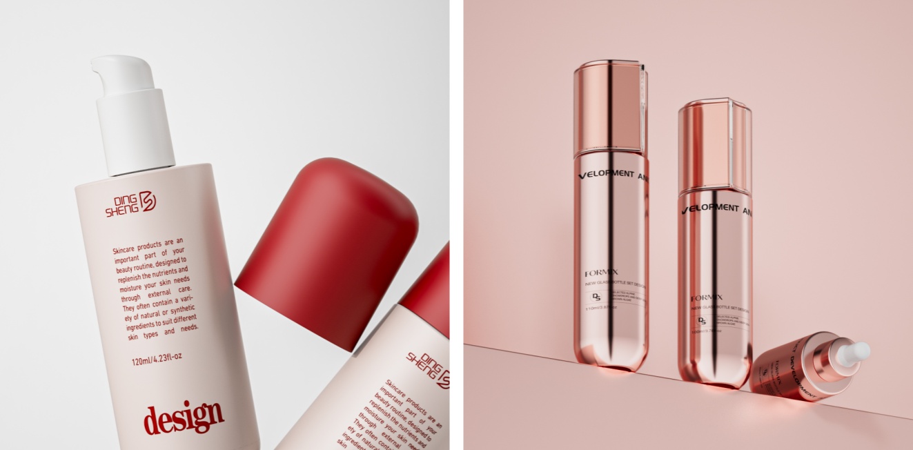 bulk skin care glass packaging