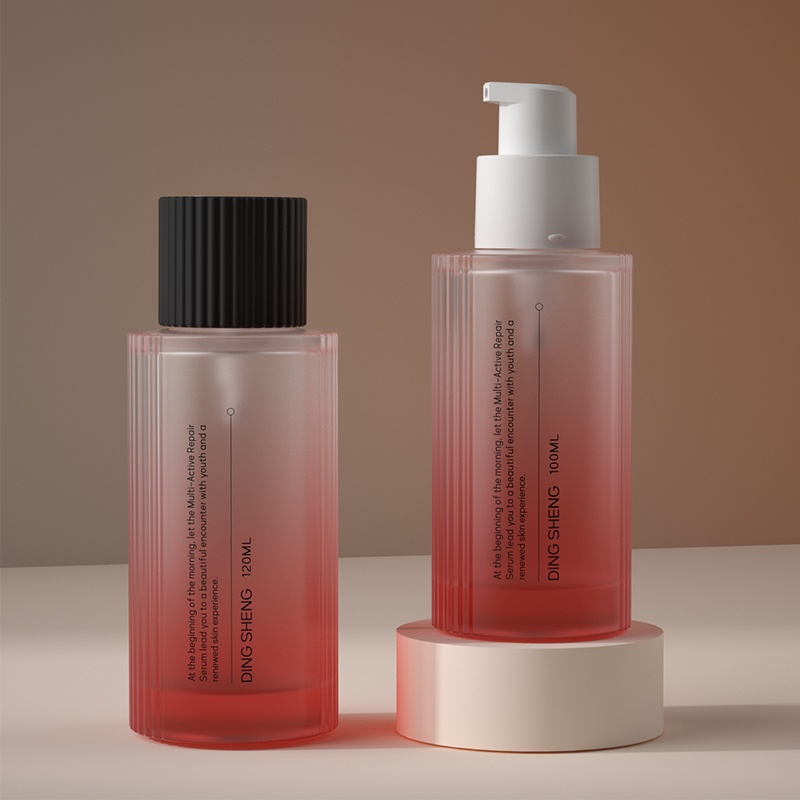 Glass Essence Water Pump Bottle Glass Essence Water Pump Bottle