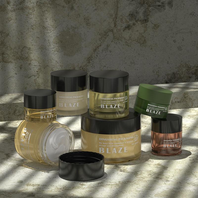 Skincare Glass Cream Jars
