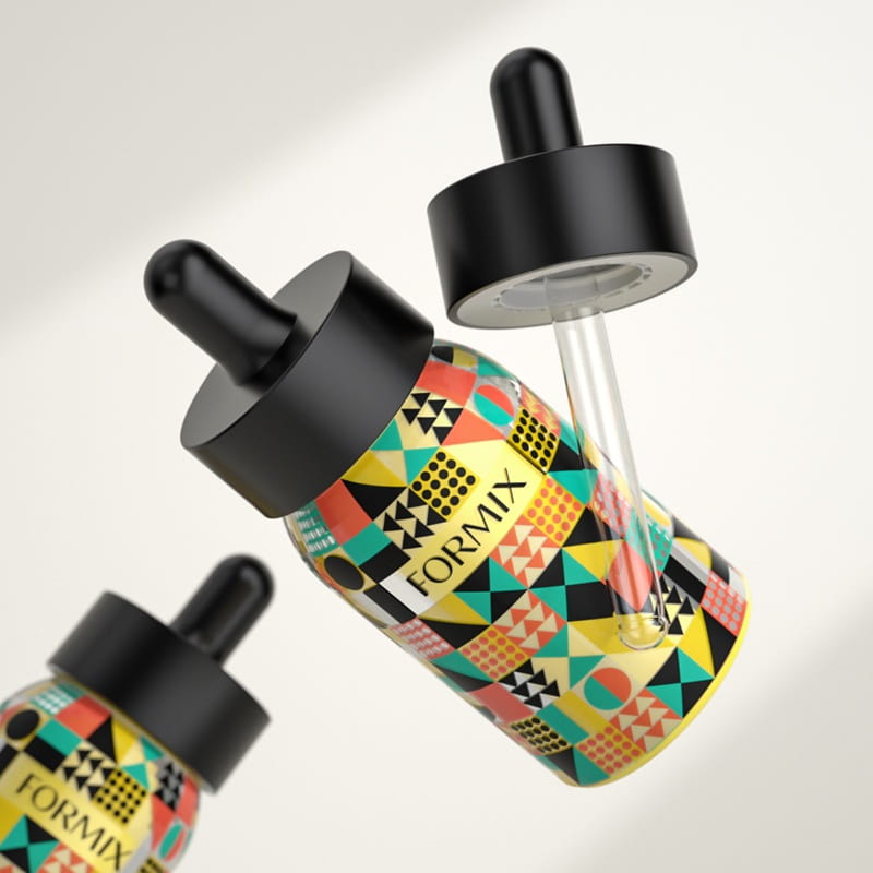 Luxury Glass Serum Bottle with Dropper Luxury Glass Serum Bottle with Dropper