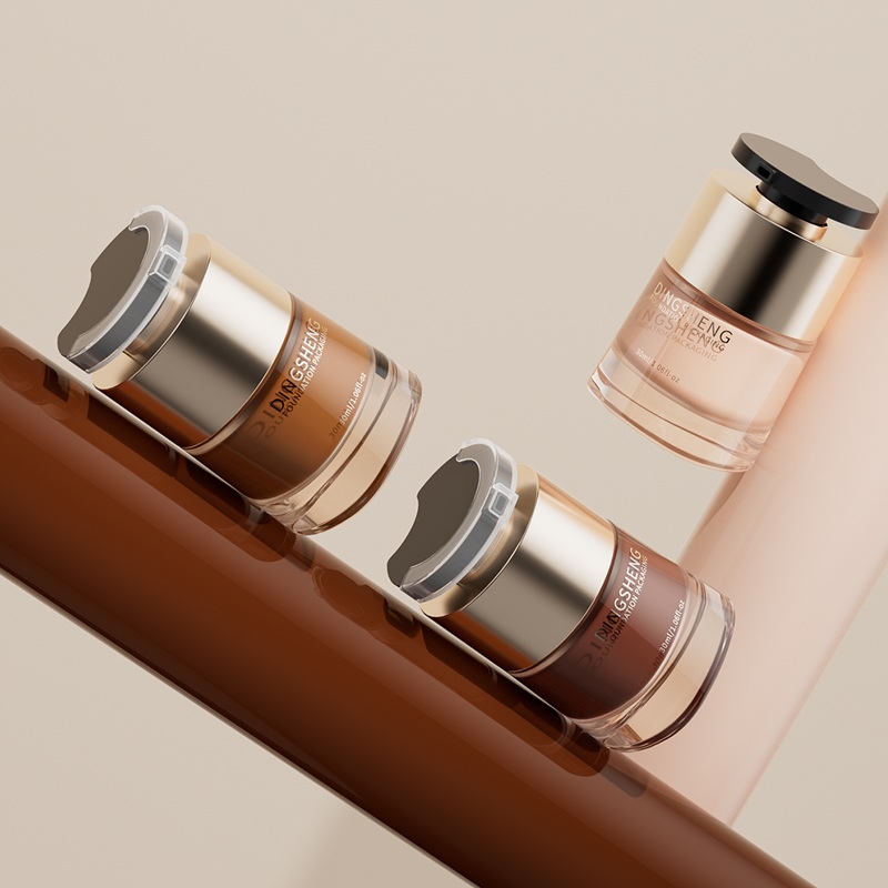 Custom Makeup Bottle With Pump