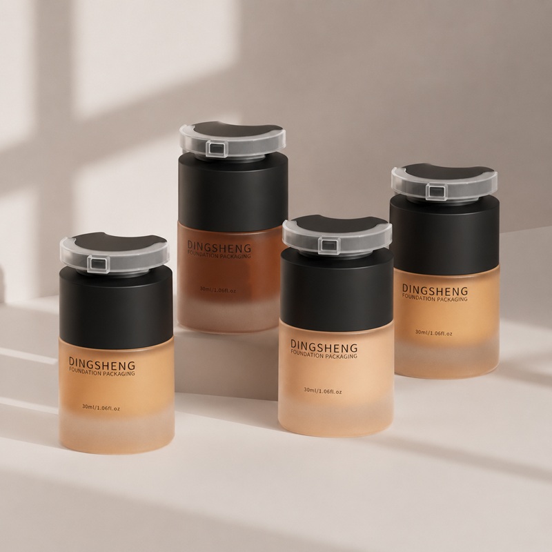 Custom Logo Beauty Product Bottle