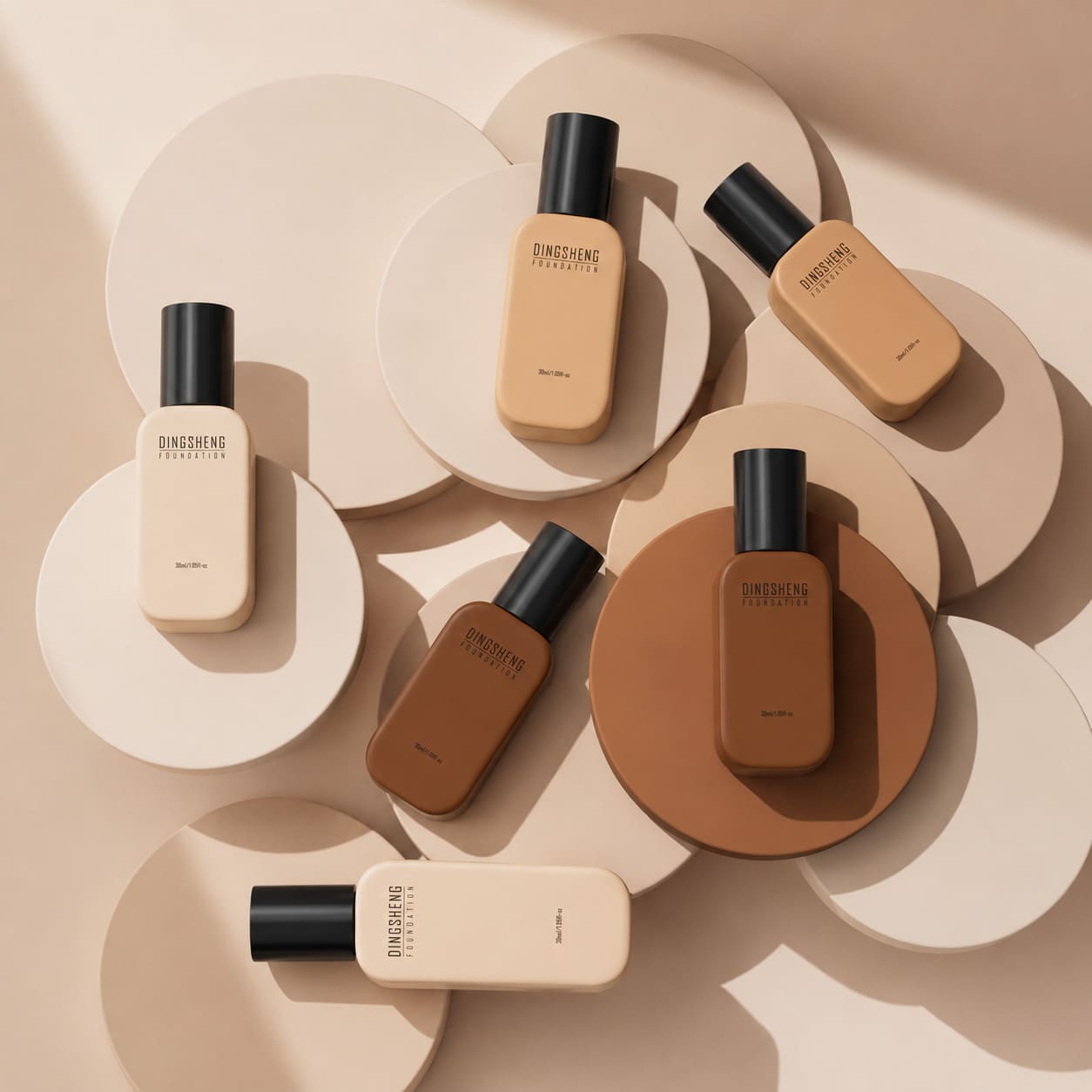 30ml glass liquid foundation bottle 30ml glass liquid foundation bottle
