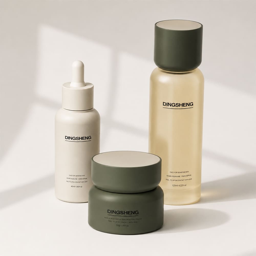OEM Matte Skincare Packaging Set