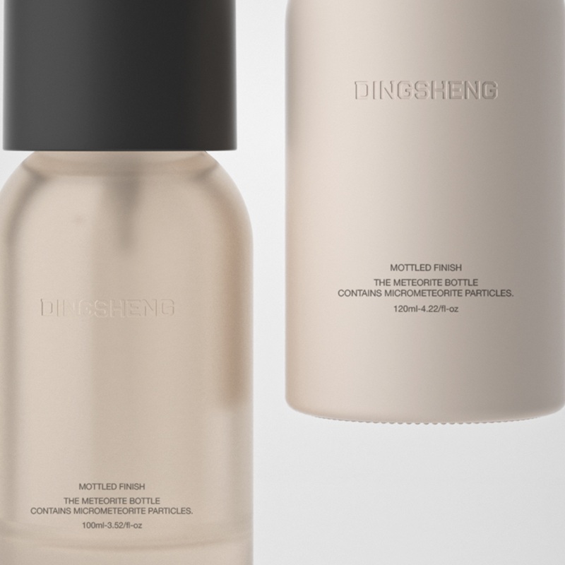 Matte Beige Glass Skincare Bottles Matte Beige Glass Skincare Bottles