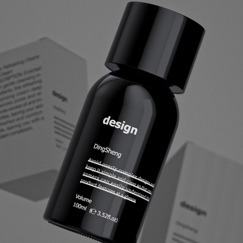 Empty Black Glass Serum Containers Empty Black Glass Serum Containers