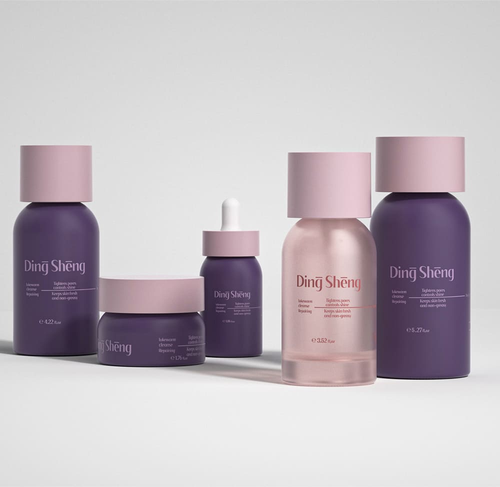 Skincare Glass Lotion Bottle